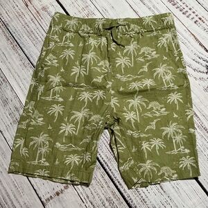 Free Planet Boys Linen blend shorts. Size 10